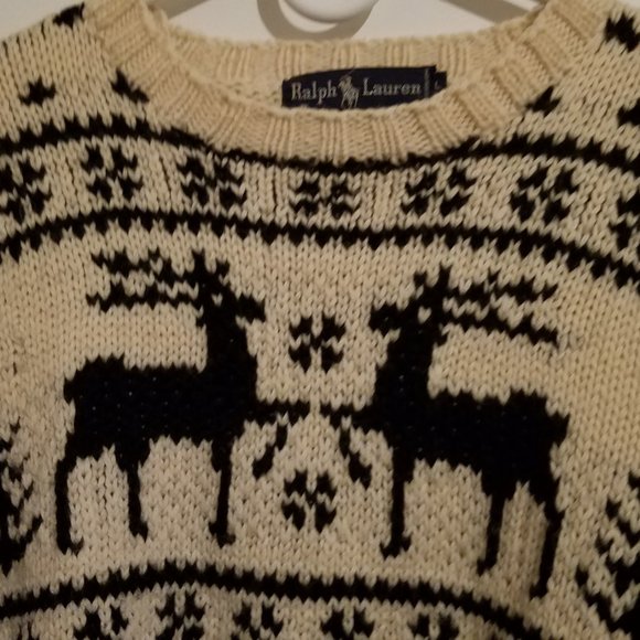 Unique branded Ralph Lauren Sweater 100 % wool. - Picture 3 of 16